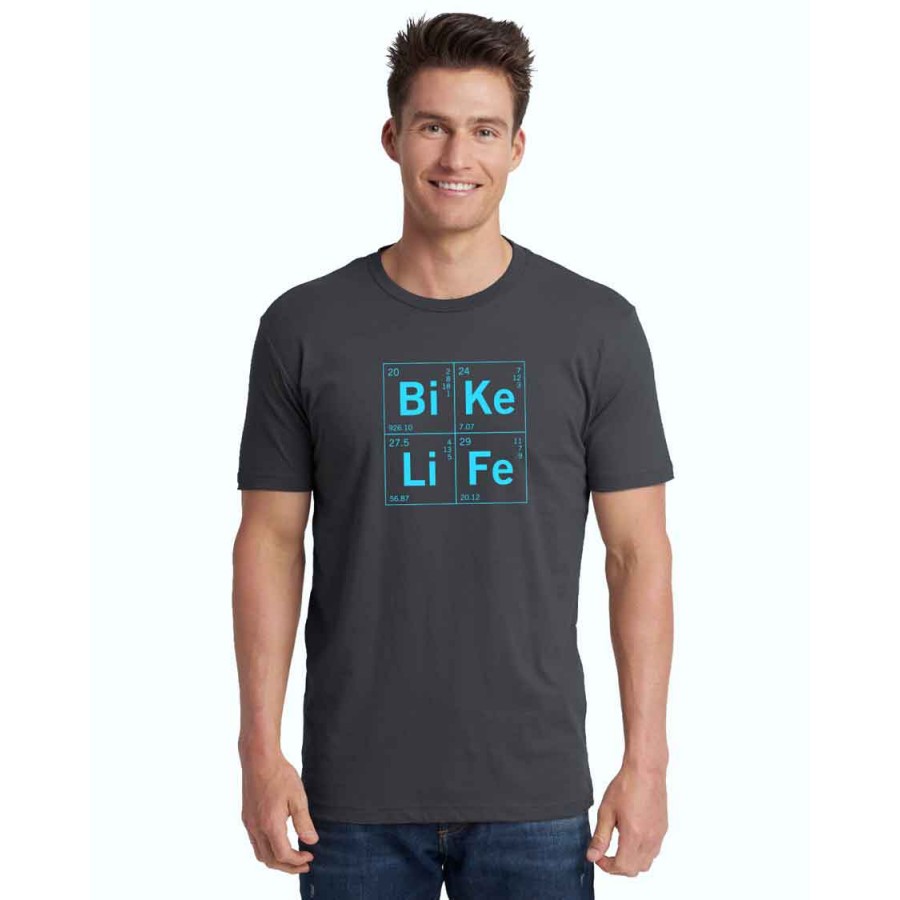Dh Designs Bike Life Clothing T-shirt Dhd Bikelife Md Gry 