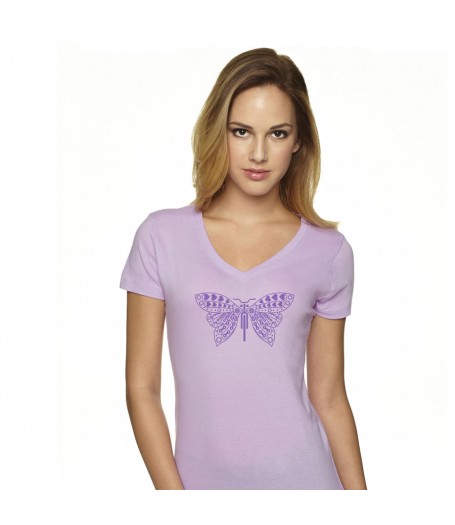 Butterfly Lilac T-Shirt
