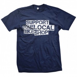 "Support" Men's Blue T-Shirt